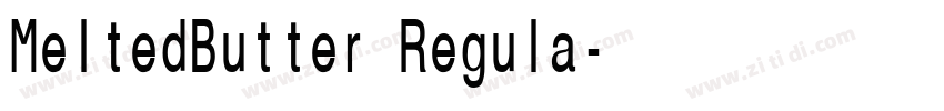 MeltedButter Regula字体转换